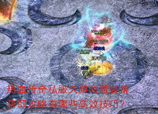 热血传奇私服久游商城装备获取攻略有哪些高效技巧? 热血传奇私服久游商城装备获取攻略有哪些高效技巧?