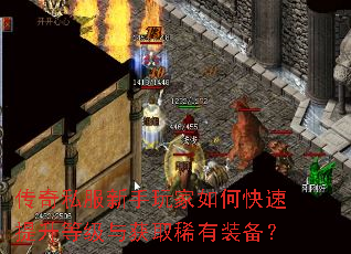 传奇私服新手玩家如何快速提升等级与获取稀有装备? 传奇私服新手玩家如何快速提升等级与获取稀有装备?