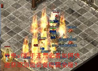 传奇sf新手开荒必看如何快速获取顶级装备称霸全服? 传奇sf新手开荒必看如何快速获取顶级装备称霸全服?