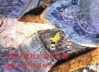 ��ο����ҵ�ħ�����Ե�ͼ�еĴ���NPC��