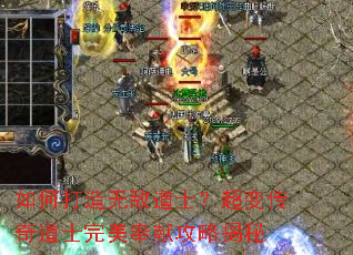 如何打造无敌道士?超变传奇道士完美奉献攻略揭秘 如何打造无敌道士?超变传奇道士完美奉献攻略揭秘