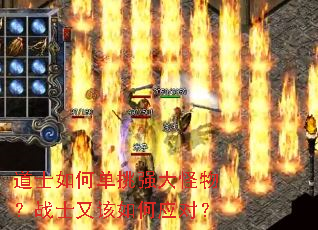 道士如何单挑强大怪物?战士又该如何应对? 道士如何单挑强大怪物?战士又该如何应对?