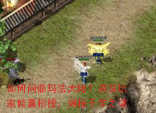 如何问鼎玛法大陆?资深玩家倾囊相授,揭秘千年之谜 如何问鼎玛法大陆?资深玩家倾囊相授,揭秘千年之谜