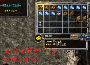 如何快速提升角色等级到65535级? 如何快速提升角色等级到65535级?