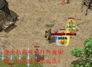 迷失私服传奇打月魔蜘蛛,组队阵容怎么选? 迷失私服传奇打月魔蜘蛛,组队阵容怎么选?