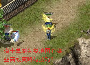 道士单刷各类地图有哪些高效策略与技巧? 道士单刷各类地图有哪些高效策略与技巧?