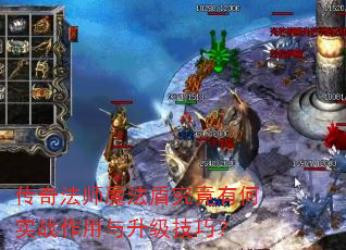 传奇法师魔法盾究竟有何实战作用与升级技巧? 传奇法师魔法盾究竟有何实战作用与升级技巧?