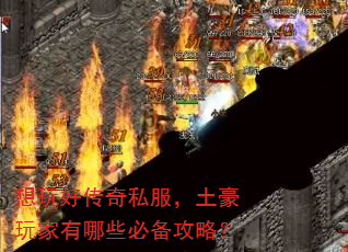 想玩好传奇私服,土豪玩家有哪些必备攻略? 想玩好传奇私服,土豪玩家有哪些必备攻略?