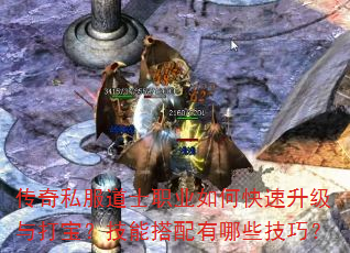 传奇私服道士职业如何快速升级与打宝?技能搭配有哪些技巧? 传奇私服道士职业如何快速升级与打宝?技能搭配有哪些技巧?