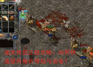 迷失传说正服攻略:如何快速提升角色等级与装备? 迷失传说正服攻略:如何快速提升角色等级与装备?