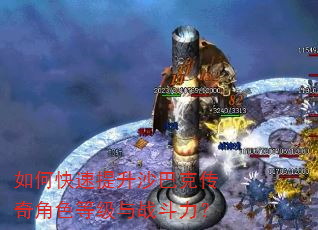 如何快速提升沙巴克传奇角色等级与战斗力? 如何快速提升沙巴克传奇角色等级与战斗力?