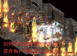 �������Ѫ����OL�п���������ɫ�ȼ���װ��ս����