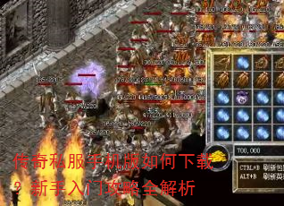 传奇私服手机版如何下载?新手入门攻略全解析 传奇私服手机版如何下载?新手入门攻略全解析