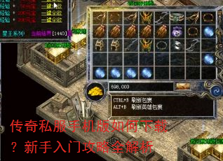 传奇私服手机版如何下载?新手入门攻略全解析 传奇私服手机版如何下载?新手入门攻略全解析