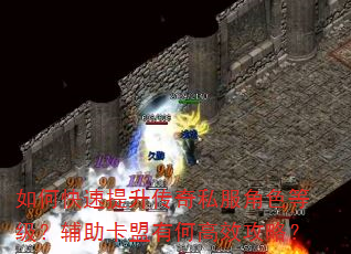 如何快速提升传奇私服角色等级?辅助卡盟有何高效攻略? 如何快速提升传奇私服角色等级?辅助卡盟有何高效攻略?