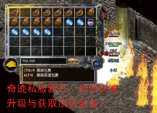 奇迹私服新开,如何快速升级与获取顶级装备? 奇迹私服新开,如何快速升级与获取顶级装备?