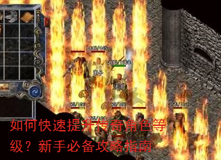 如何快速提升传奇角色等级?新手必备攻略指南 如何快速提升传奇角色等级?新手必备攻略指南