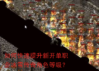 如何快速提升新开单职业冰雪传奇角色等级? 如何快速提升新开单职业冰雪传奇角色等级?