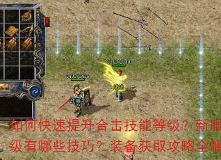 如何快速提升合击技能等级?新服冲级有哪些技巧?装备获取攻略全解析 如何快速提升合击技能等级?新服冲级有哪些技巧?装备获取攻略全解析
