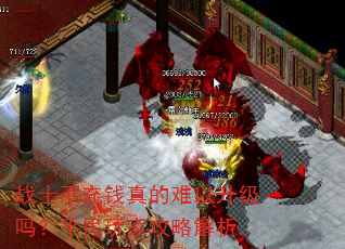 战士不充钱真的难以升级吗?平民玩家攻略解析 战士不充钱真的难以升级吗?平民玩家攻略解析