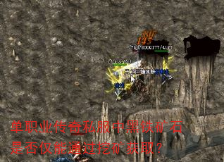 单职业传奇私服中黑铁矿石是否仅能通过挖矿获取? 单职业传奇私服中黑铁矿石是否仅能通过挖矿获取?