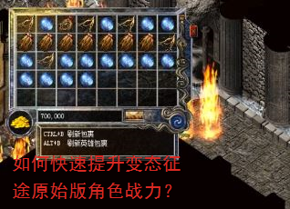 如何快速提升变态征途原始版角色战力? 如何快速提升变态征途原始版角色战力?
