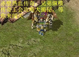 赤壁热血传奇：兄弟纵横传奇工会攻略大揭秘，等你来闯关