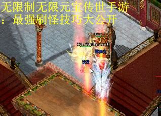 无限制无限元宝传世手游：最强刷怪技巧大公开