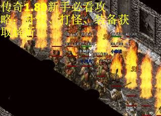 传奇1.80新手必看攻略：升级、打怪、装备获取解析