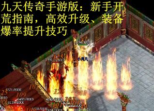 九天传奇手游版：新手开荒指南，高效升级、装备爆率提升技巧