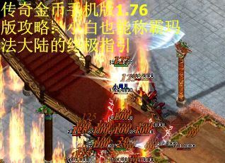 传奇金币手机版1.76版攻略：小白也能称霸玛法大陆的终极指引