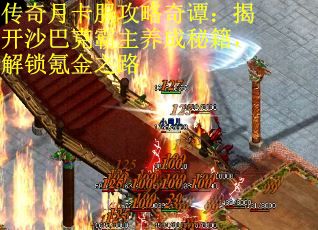 传奇月卡服攻略奇谭：揭开沙巴克霸主养成秘籍，解锁氪金之路