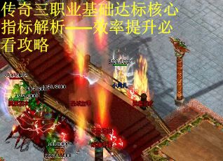 传奇三职业基础达标核心指标解析——效率提升必看攻略