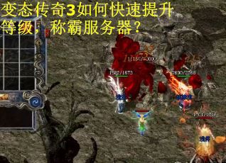 变态传奇3如何快速提升等级，称霸服务器？